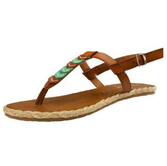 Volcom Trails Beachy Strappy Flat Sandals - Picture 2 of 5